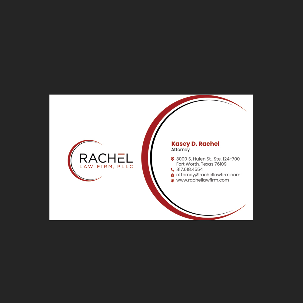 Rachel Law Firm, PLLC logo design by Bingo