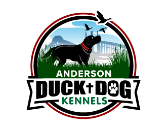 Anderson Duck Dog Kennels logo design by jaize