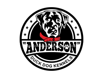 Anderson Duck Dog Kennels logo design by naldart