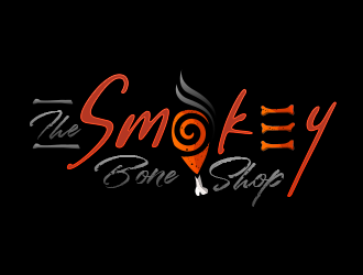 Smokey Bone Shop logo design by Sarathi99