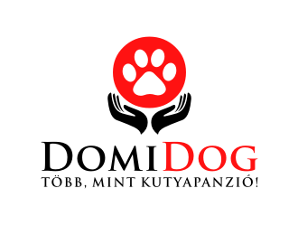 DomiDog - Több, mint kutyapanzió! logo design by puthreeone