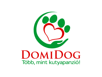 DomiDog - Több, mint kutyapanzió! logo design by Gwerth