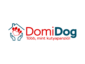 DomiDog - Több, mint kutyapanzió! logo design by Gwerth