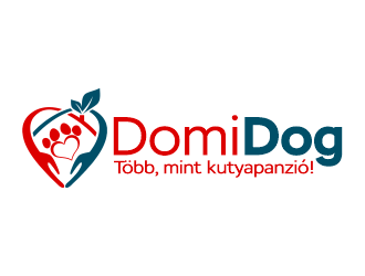 DomiDog - Több, mint kutyapanzió! logo design by Gwerth