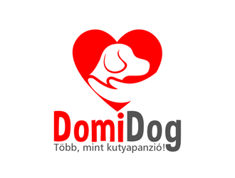 DomiDog - Több, mint kutyapanzió! logo design by ingepro