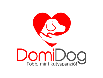DomiDog - Több, mint kutyapanzió! logo design by ingepro