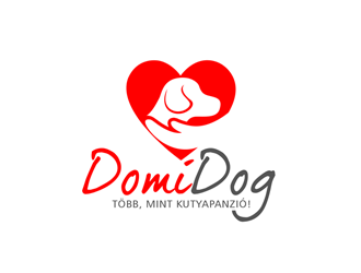 DomiDog - Több, mint kutyapanzió! logo design by ingepro