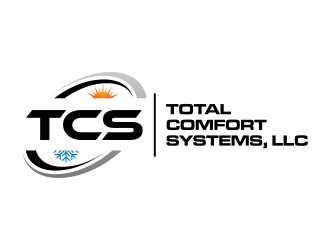 Total Comfort Systems  logo design by GassPoll