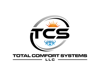 Total Comfort Systems  logo design by GassPoll