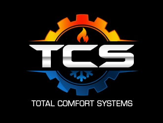 Total Comfort Systems  logo design by kunejo
