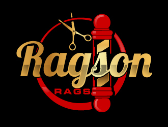 RagsonRags  logo design by AamirKhan