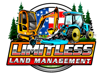 Limitless Brush Clearing/Land Management logo design by Suvendu