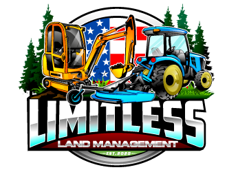 Limitless Brush Clearing/Land Management logo design by Suvendu