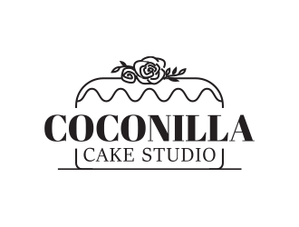Coconilla Cake studio logo design by yippiyproject