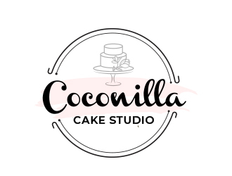 Coconilla Cake studio logo design by adm3
