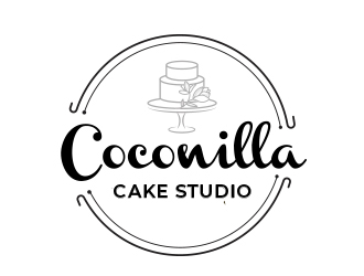 Coconilla Cake studio logo design by adm3