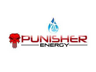 Punisher Energy  logo design by Suvendu