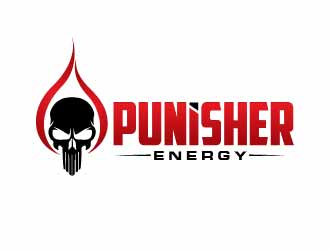 Punisher Energy  logo design by usef44