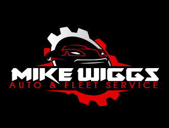 Mike Wiggs Auto & Fleet Service logo design by AamirKhan