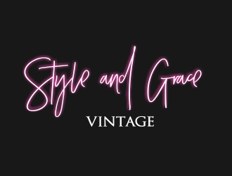 Style and grace vintage  logo design by Greenlight