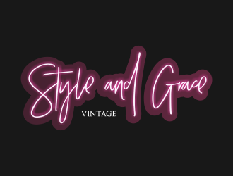 Style and grace vintage  logo design by Greenlight