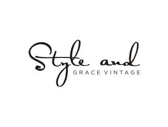 Style and grace vintage  logo design by narnia