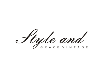 Style and grace vintage  logo design by narnia