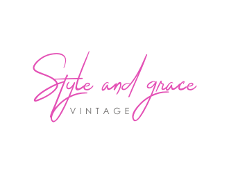 Style and grace vintage  logo design by asyqh