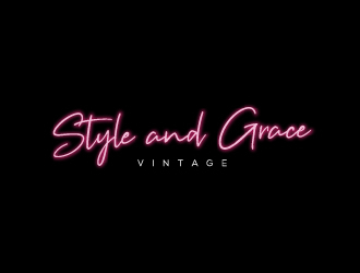 Style and grace vintage  logo design by Lovoos