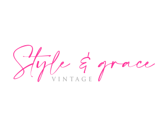 Style and grace vintage  logo design by creator_studios