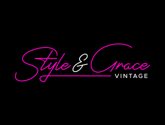 Style and grace vintage  logo design by lexipej