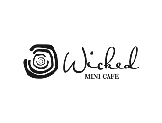 Wicked Mini Cafe logo design by Greenlight