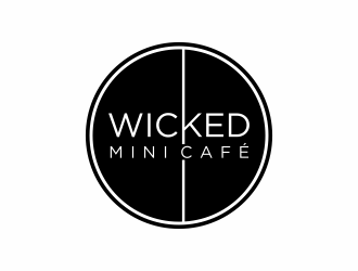 Wicked Mini Cafe logo design by christabel