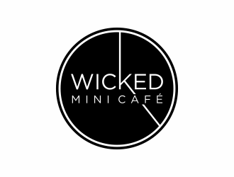 Wicked Mini Cafe logo design by christabel