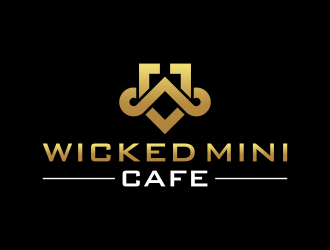 Wicked Mini Cafe logo design by hashirama