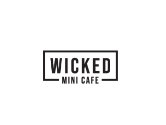 Wicked Mini Cafe logo design by bigboss