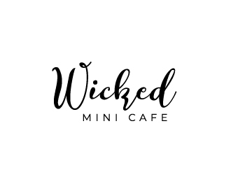 Wicked Mini Cafe logo design by bigboss