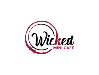 Wicked Mini Cafe logo design by imagine