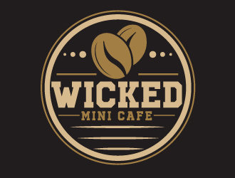Wicked Mini Cafe logo design by AamirKhan