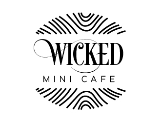 Wicked Mini Cafe logo design by mmyousuf