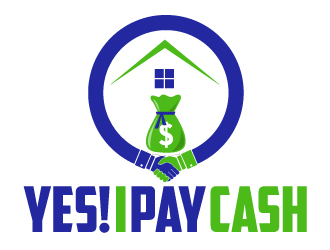 YES! I PAY CASH logo design by AamirKhan