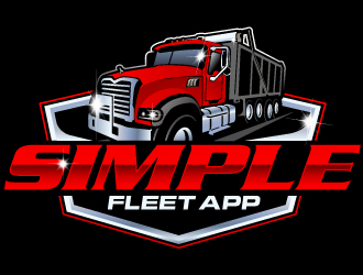 Simple Fleet App logo design by nexgen