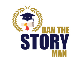 Dan the Story Man logo design by AamirKhan