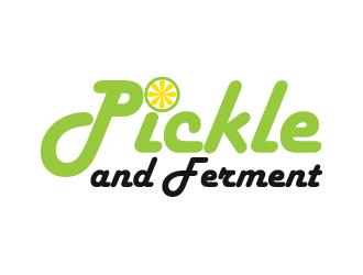 Pickle and Ferment logo design by aryamaity