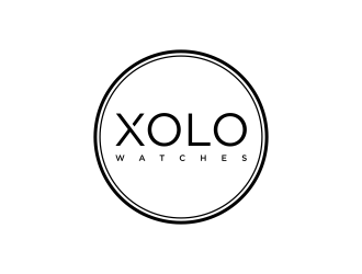 Xolo Watches logo design by GassPoll