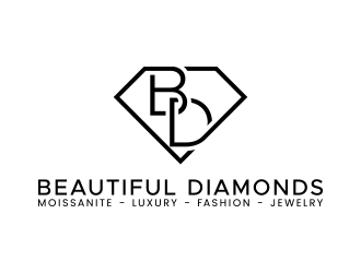 Beautiful Diamonds logo design by lexipej