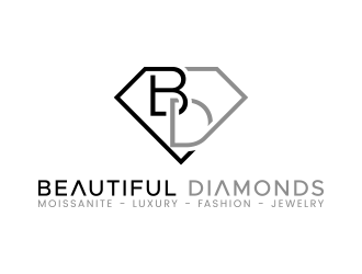 Beautiful Diamonds logo design by lexipej
