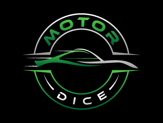 Motor Dice logo design by BrightARTS