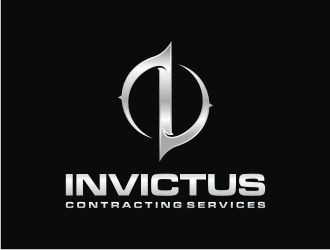 Invictus Contracting Services logo design by mbamboex