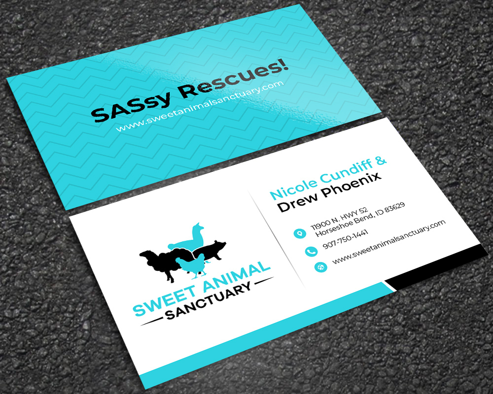 Sweet Animal Sanctuary (SAS) logo design by mattlyn